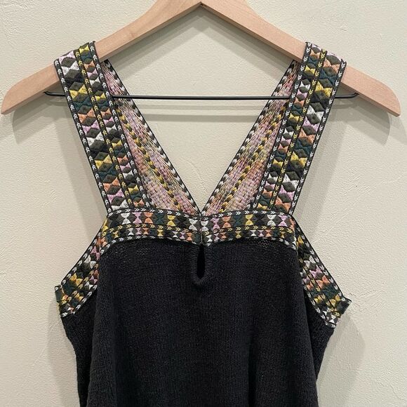 Madewell Embroidered Swing Sweater Tank - Size: Medium - Picture 7 of 10